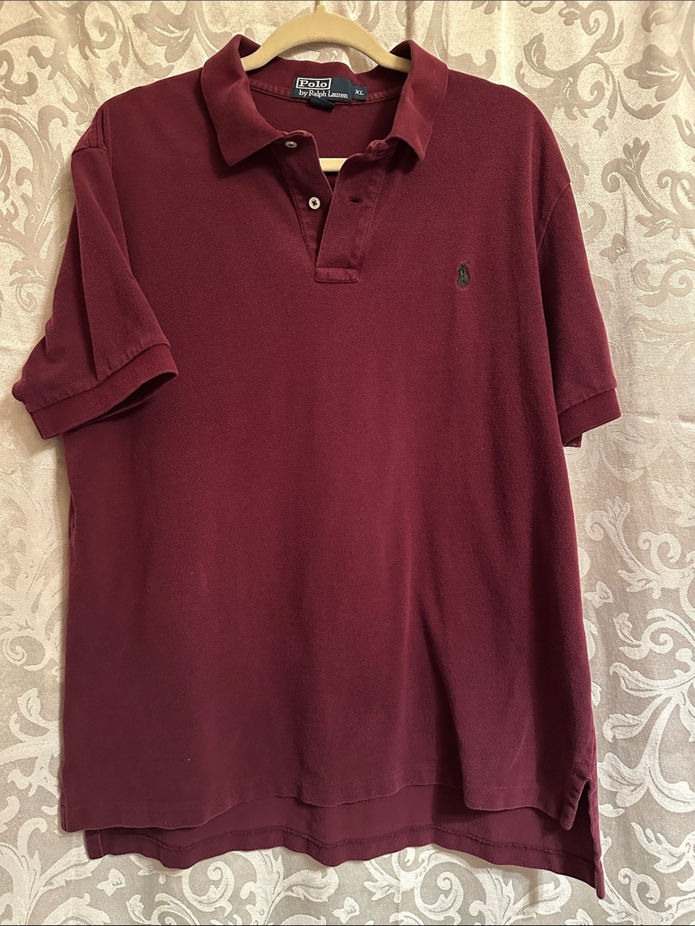 Polo by Ralph Lauren Men's Merlot Short-Sleeve Polo Shirt